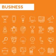 universal modern thin line icons for web and mobile N4