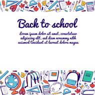 Back to school card design N2
