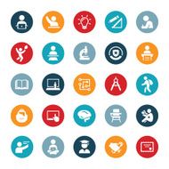 Higher education icons N5