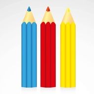 small colored pencils