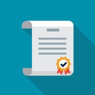 Vector diploma icon N3