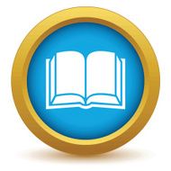 Gold book icon