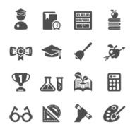 education icon set 2 vector eps10 N2