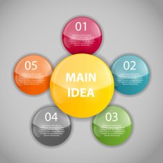 Infographic business template vector illustration N84