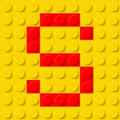 Letter S in construction kit N2