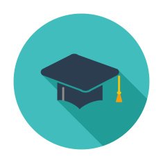 Education flat Icon N4