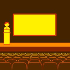 business presentation design concept
