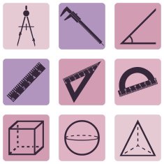 Vector Set of Geometry Icons N11