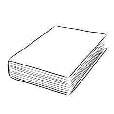 cover book hand draw