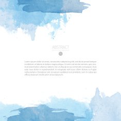Vector watercolor template N151