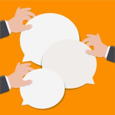 Vector modern flat bubble speech N3