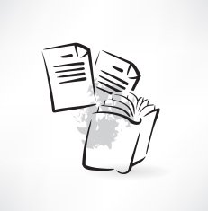 book grunge icon N2