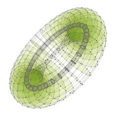 Abstract connection points and lines Graphic design N3