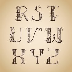Font Art Nouveau Deco N3