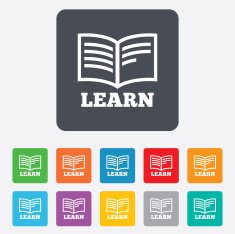 Learn Book sign icon Education symbol N5