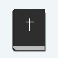 Vector bible on white background N3