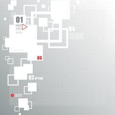 Modern infographic template for business design N21