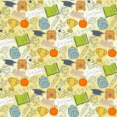 School pattern on blots green N2