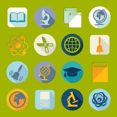Set of education icons N201
