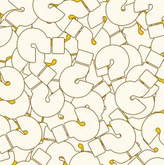 Background of Questions Mark Help Symbol White Color on Yellow