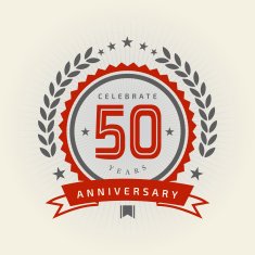 Fifty Years Anniversary Emblem N11