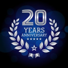 Twenty Years Anniversary emblem N13