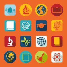 Set of education icons N211