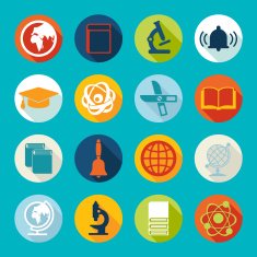 Set of education icons N213
