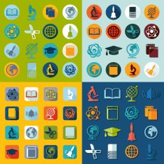 Set of education icons N214