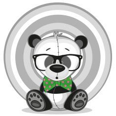 Hipster Panda