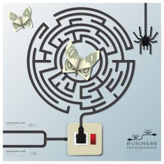 Electric Wire Line Business Infographic
