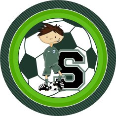 Cartoon Soccer Goalkeeper Learning Illustration N7