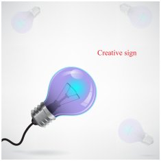 Creative light bulb Idea concept background N21