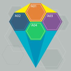Hexagon Infographic Design
