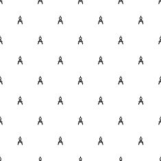 Vector seamless pattern compasses