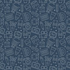 art line icon pattern set N6