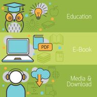 Education E-Book Media Banner