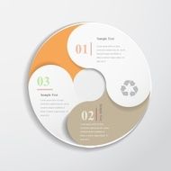 infographic - abstract Design Minimal style template business banners education template N78