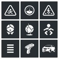 Child safety Icons Vector Illustration