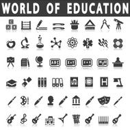 Education icons N231