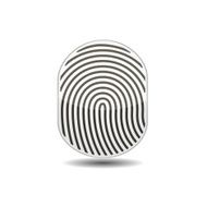 Fingerprints icon Vector illustration