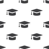 education symbol vector seamless pattern N2