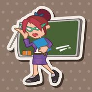 person character teacher theme elements N37