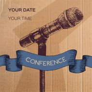 Conference template illustration N22