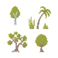 Pixel Art Trees N3