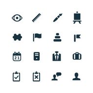 Education Icons Set N64