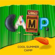 Summer Camp themed poster N3