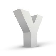 white letter Y N2