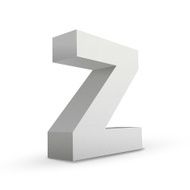white letter Z N2