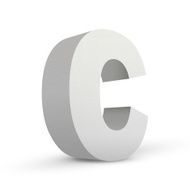 white letter C N2